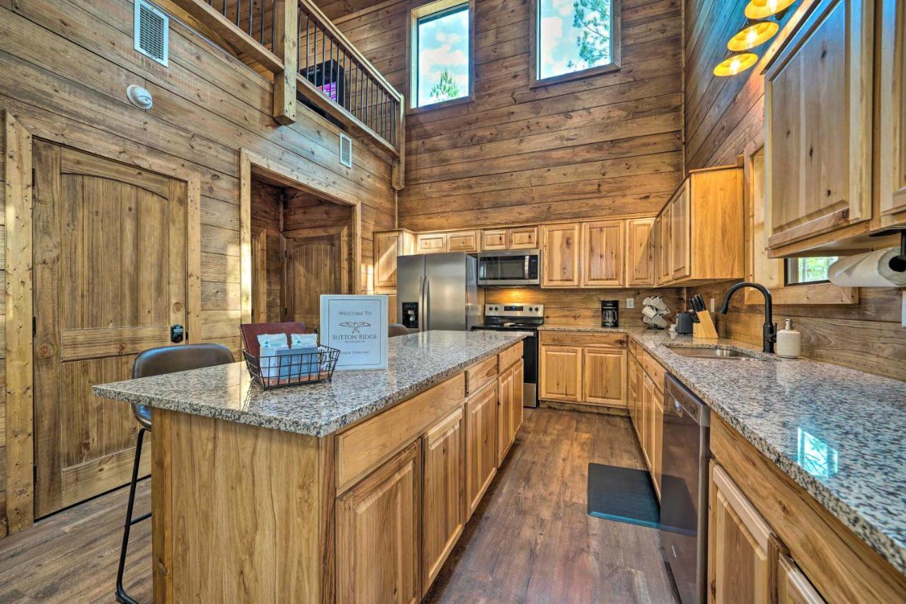 Sutton Ridge Cabin Rental Hot Tub And Swing Set! Брокен-Боу Екстер'єр фото