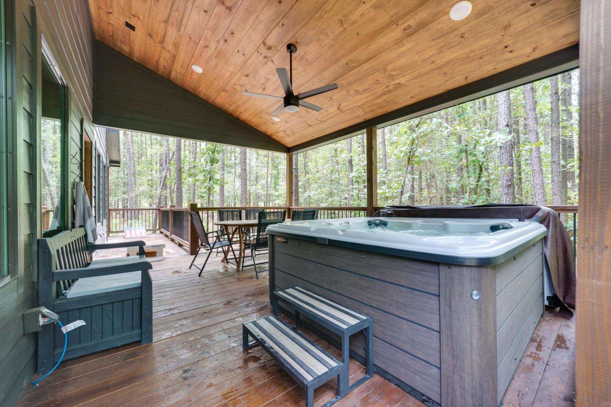 Sutton Ridge Cabin Rental Hot Tub And Swing Set! Брокен-Боу Екстер'єр фото
