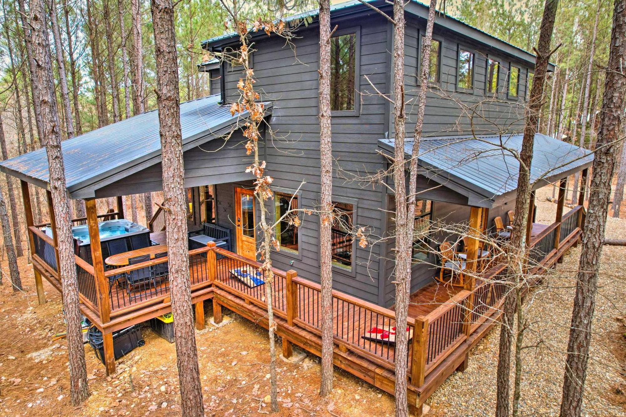 Sutton Ridge Cabin Rental Hot Tub And Swing Set! Брокен-Боу Екстер'єр фото